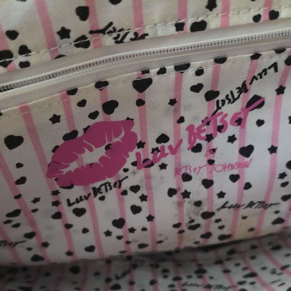 Betsey Johnson Floral Leopard Backpack - Blue and Tan - Picture 5 of 16